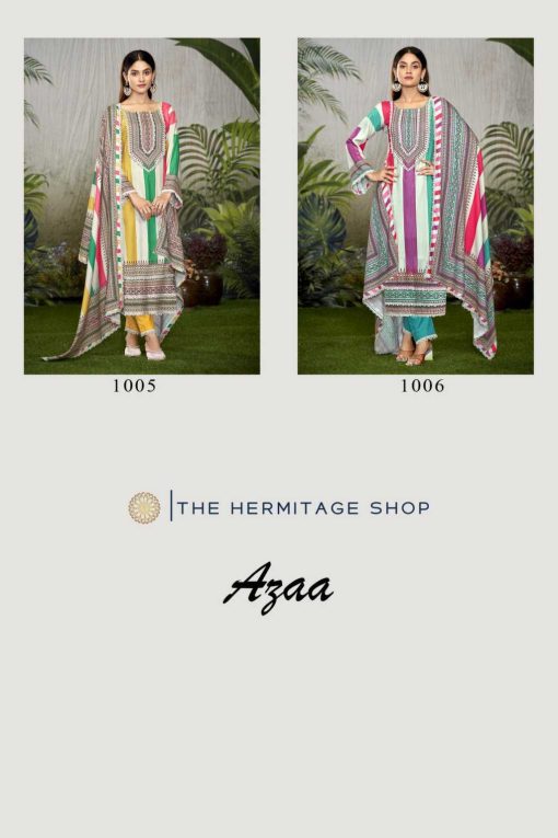 Azaa Vol 2 by The Hermitage Shop Viscose Salwar Suit Catalog 6 Pcs 16 510x765 - Azaa Vol 2 by The Hermitage Shop Viscose Salwar Suit Catalog 6 Pcs