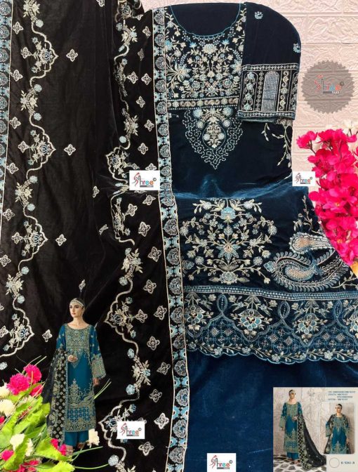 Shree Fabs K 5261 A D Velvet Salwar Suit Catalog 4 Pcs 5 510x672 - Shree Fabs K 5261 A-D Velvet Salwar Suit Catalog 4 Pcs