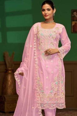 Bilqis B 117 A-D Organza Salwar Suit Catalog 4 Pcs