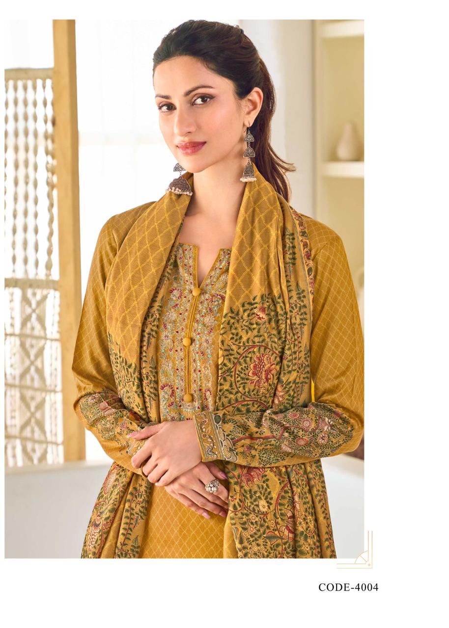 Mughal by The Hermitage Shop Cotton Salwar Suit Catalog 4 Pcs - Image 15