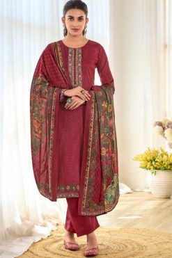 Mughal by The Hermitage Shop Cotton Salwar Suit Catalog 4 Pcs