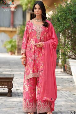 Shree Fabs R 1668 A-D Chinon Readymade Salwar Suit Catalog 4 Pcs
