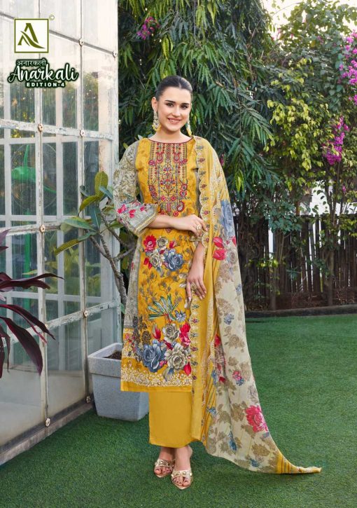 Alok Anarkali Vol 4 Cotton Salwar Suit Catalog 8 Pcs 1 510x725 - Alok Anarkali Vol 4 Cotton Salwar Suit Catalog 8 Pcs