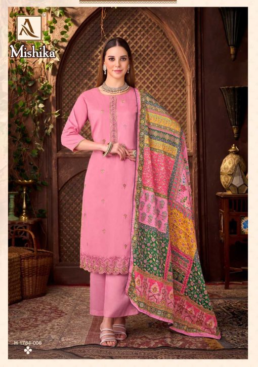 Alok Mishika Cotton Salwar Suit Catalog 6 Pcs 7 510x725 - Alok Mishika Cotton Salwar Suit Catalog 6 Pcs