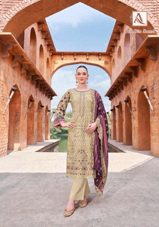 Alok Pak Bin Saeed Cotton Salwar Suit Catalog 6 Pcs 10 510x728 - Alok Pak Bin Saeed Cotton Salwar Suit Catalog 6 Pcs