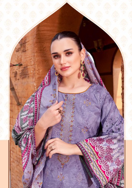 Alok Pak Bin Saeed Cotton Salwar Suit Catalog 6 Pcs 3 510x728 - Alok Pak Bin Saeed Cotton Salwar Suit Catalog 6 Pcs