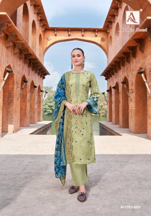 Alok Pak Bin Saeed Cotton Salwar Suit Catalog 6 Pcs 6 510x728 - Alok Pak Bin Saeed Cotton Salwar Suit Catalog 6 Pcs