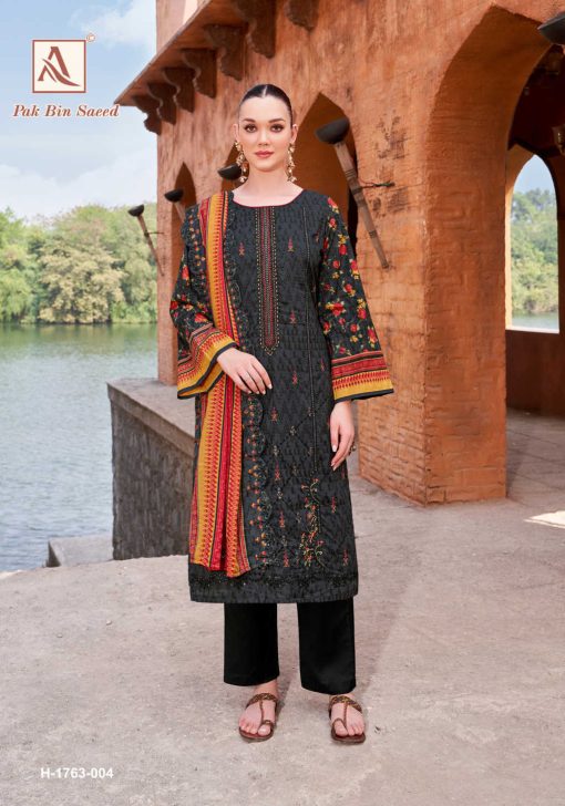 Alok Pak Bin Saeed Cotton Salwar Suit Catalog 6 Pcs 9 510x728 - Alok Pak Bin Saeed Cotton Salwar Suit Catalog 6 Pcs