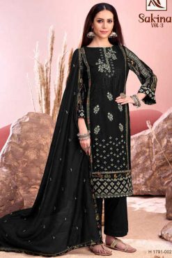 Alok Sakina Vol 3 Viscose Salwar Suit Catalog 6 Pcs