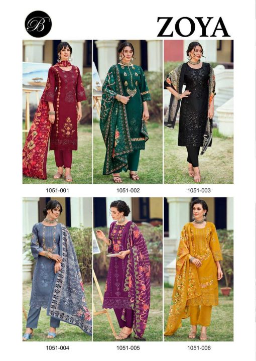Belliza Zoya Cotton Salwar Suit Catalog 6 Pcs 10 510x719 - Belliza Zoya Cotton Salwar Suit Catalog 6 Pcs