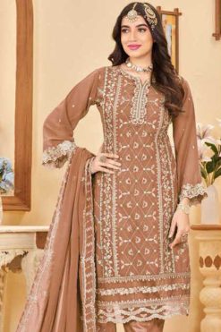 Bilqis B 148 A D Georgette Salwar Suit Catalog 4 Pcs 247x371 - Bilqis B 148 A-D Georgette Salwar Suit Catalog 4 Pcs