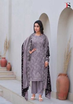 Deepsy Bin Saeed Lawn Collection Vol 13 Salwar Suit Catalog 8 Pcs