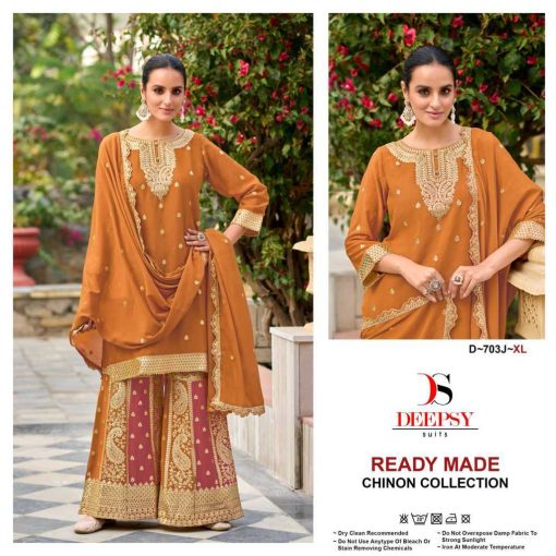 Deepsy DN 703 H K Readymade Chinon Salwar Suit Catalog 4 Pcs 1 510x510 - Deepsy DN 703 H-K Readymade Chinon Salwar Suit Catalog 4 Pcs