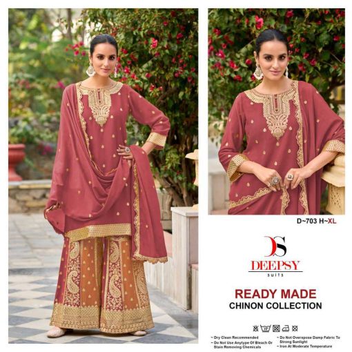 Deepsy DN 703 H K Readymade Chinon Salwar Suit Catalog 4 Pcs 2 510x510 - Deepsy DN 703 H-K Readymade Chinon Salwar Suit Catalog 4 Pcs