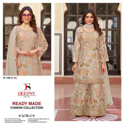Deepsy DN 726 A D Readymade Chinon Salwar Suit Catalog 4 Pcs 3 510x510 - Deepsy DN 726 A-D Readymade Chinon Salwar Suit Catalog 4 Pcs