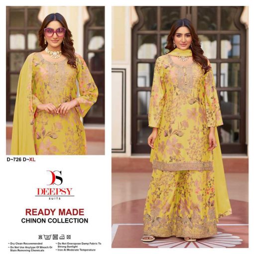 Deepsy DN 726 A D Readymade Chinon Salwar Suit Catalog 4 Pcs 4 510x510 - Deepsy DN 726 A-D Readymade Chinon Salwar Suit Catalog 4 Pcs