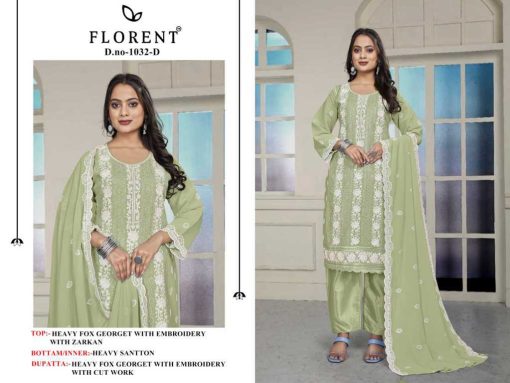 Florent DN 1032 A D Georgette Salwar Suit Catalog 4 Pcs 3 510x383 - Florent DN 1032 A-D Georgette Salwar Suit Catalog 4 Pcs
