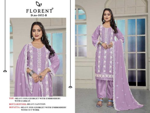 Florent DN 1032 A D Georgette Salwar Suit Catalog 4 Pcs 4 510x383 - Florent DN 1032 A-D Georgette Salwar Suit Catalog 4 Pcs