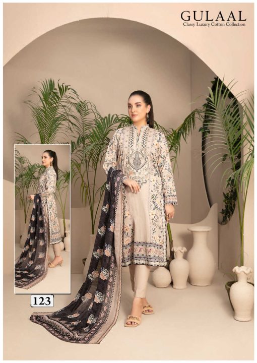 Gulaal Classy Luxury Cotton Collection Vol 13 Salwar Suit Catalog 10 Pcs 5 510x720 - Gulaal Classy Luxury Cotton Collection Vol 13 Salwar Suit Catalog 10 Pcs