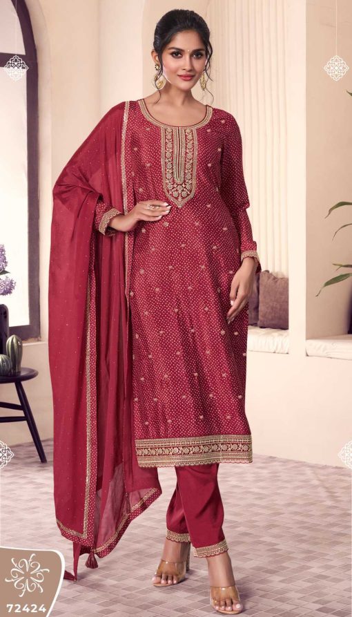 Kuleesh Pahal Vol 4 by Vinay Chinon Salwar Suit Catalog 4 Pcs 8 510x893 - Kuleesh Pahal Vol 4 by Vinay Chinon Salwar Suit Catalog 4 Pcs