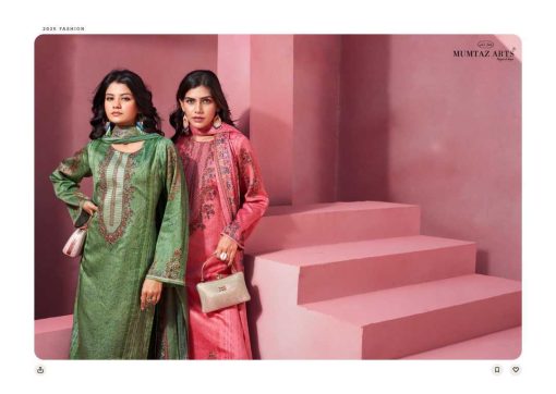 Mumtaz Arts Gulbagh Satin Salwar Suit Catalog 6 Pcs 10 510x362 - Mumtaz Arts Gulbagh Satin Salwar Suit Catalog 6 Pcs