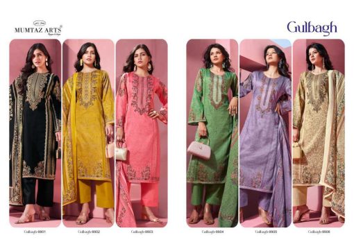 Mumtaz Arts Gulbagh Satin Salwar Suit Catalog 6 Pcs 12 510x362 - Mumtaz Arts Gulbagh Satin Salwar Suit Catalog 6 Pcs