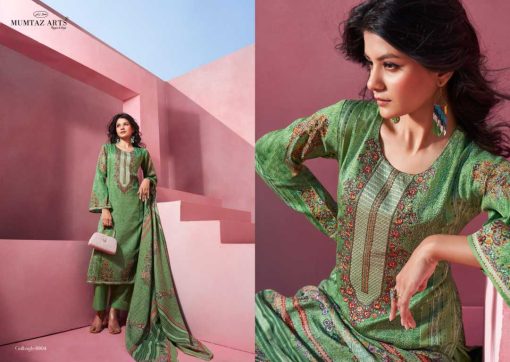 Mumtaz Arts Gulbagh Satin Salwar Suit Catalog 6 Pcs 4 510x362 - Mumtaz Arts Gulbagh Satin Salwar Suit Catalog 6 Pcs