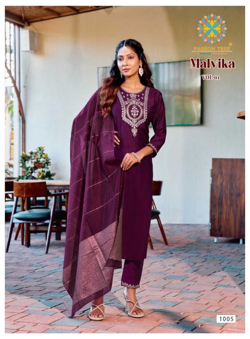Passion Tree Malvika Vol 1 Kurti with Dupatta Bottom Silk Catalog 8 Pcs 7 510x692 - Passion Tree Malvika Vol 1 Kurti with Dupatta Bottom Silk Catalog 8 Pcs