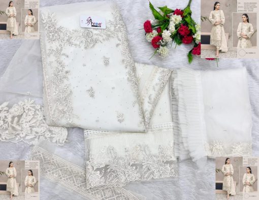 Shree Fabs K 5306 Organza Salwar Suit Catalog 4 Pcs 10 510x394 - Shree Fabs K 5306 Organza Salwar Suit Catalog 4 Pcs