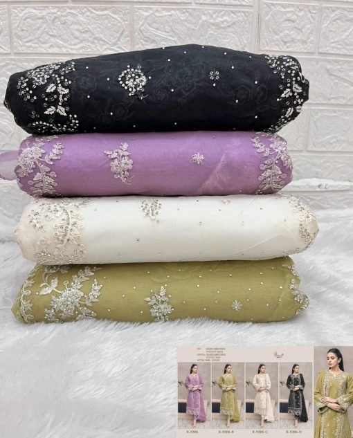 Shree Fabs K 5306 Organza Salwar Suit Catalog 4 Pcs 7 510x633 - Shree Fabs K 5306 Organza Salwar Suit Catalog 4 Pcs
