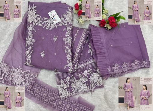 Shree Fabs K 5306 Organza Salwar Suit Catalog 4 Pcs 8 510x371 - Shree Fabs K 5306 Organza Salwar Suit Catalog 4 Pcs