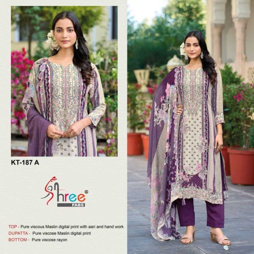 Shree Fabs KT 187 Viscose Salwar Suit Catalog 4 Pcs 4 510x510 - Shree Fabs KT 187 Viscose Salwar Suit Catalog 4 Pcs