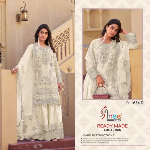 Shree Fabs R 1634 A D Chiffon Readymade Salwar Suit Catalog 4 Pcs 2 510x510 - Shree Fabs R 1634 A-D Chiffon Readymade Salwar Suit Catalog 4 Pcs