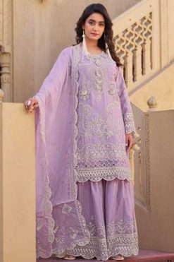 Shree Fabs R 1634 A-D Chiffon Readymade Salwar Suit Catalog 4 Pcs