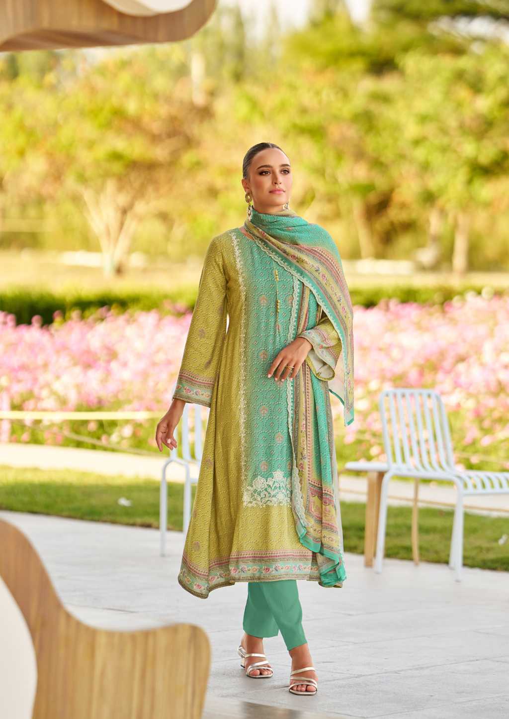 The Heritage Shop Bandhej Cotton Salwar Suit Catalog 6 Pcs (10) The Heritage Shop Bandhej Cotton Salwar Suit Catalog 6 Pcs - Image 11