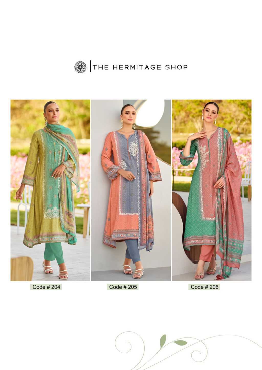 The Heritage Shop Bandhej Cotton Salwar Suit Catalog 6 Pcs (17) The Heritage Shop Bandhej Cotton Salwar Suit Catalog 6 Pcs - Image 18