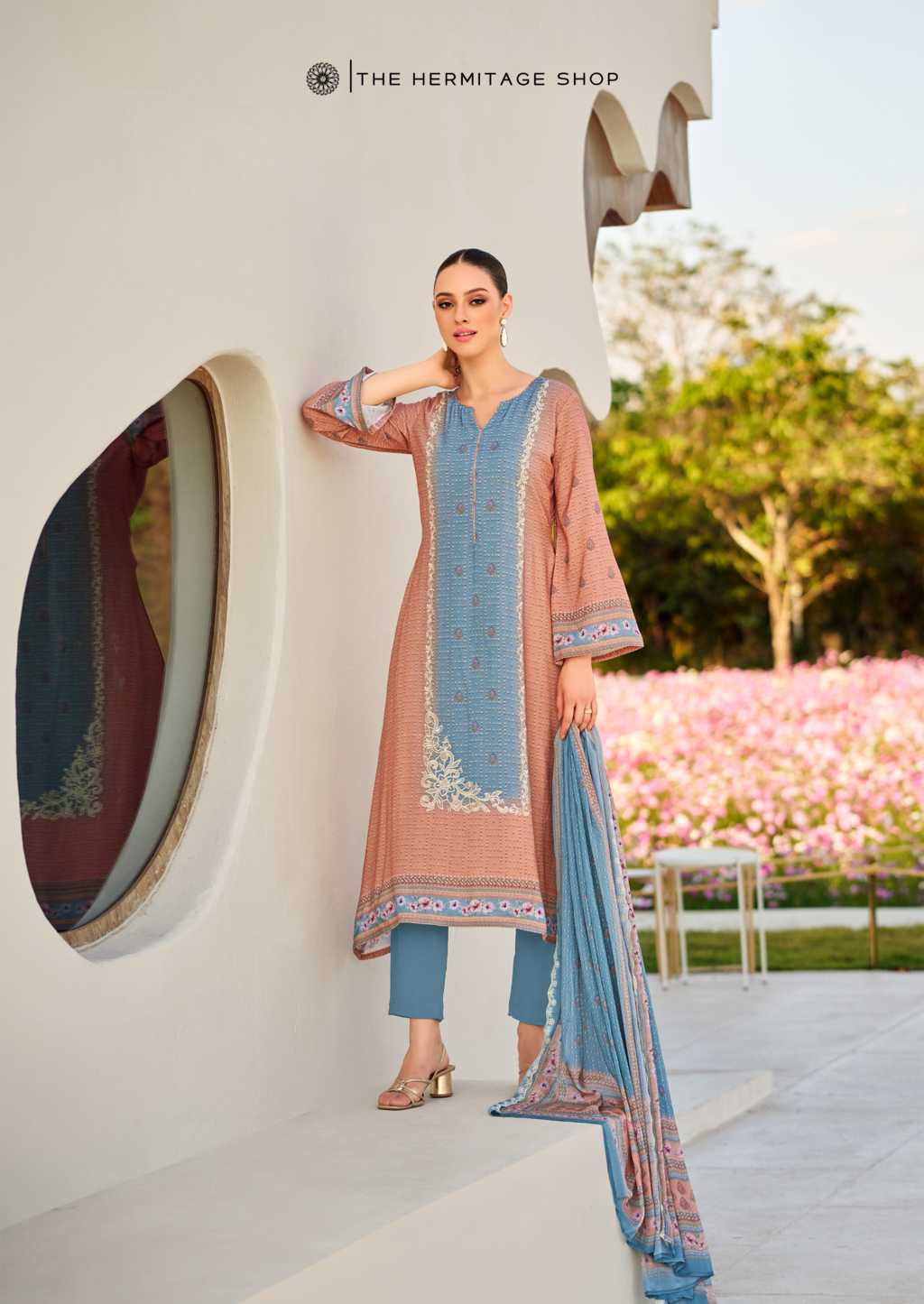 The Heritage Shop Bandhej Cotton Salwar Suit Catalog 6 Pcs (2) The Heritage Shop Bandhej Cotton Salwar Suit Catalog 6 Pcs - Image 3