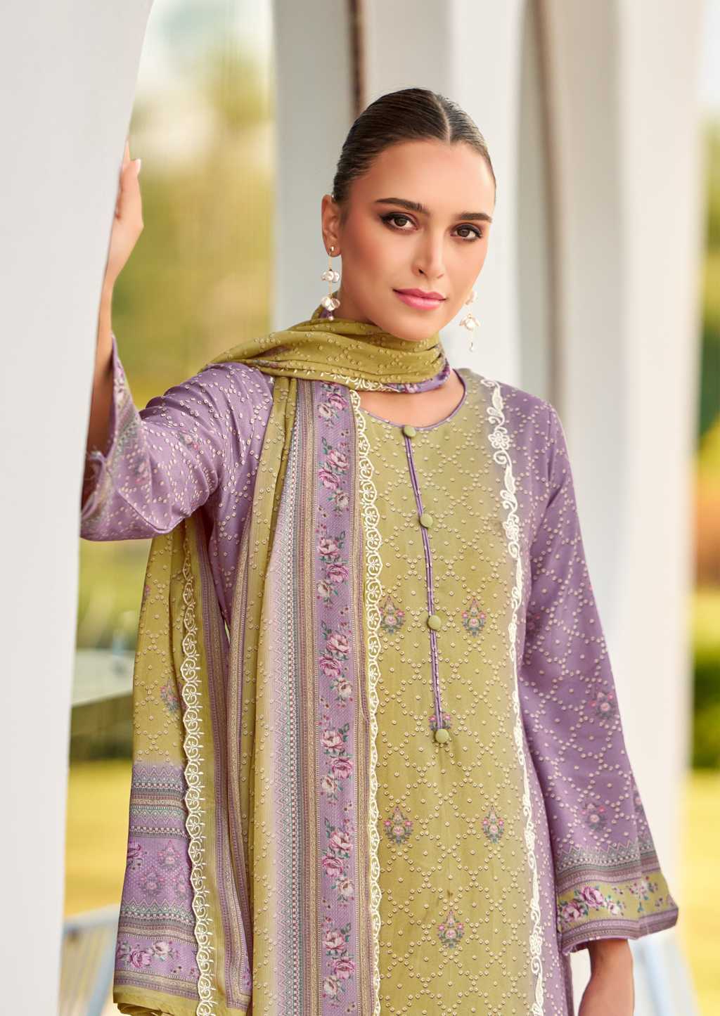 The Heritage Shop Bandhej Cotton Salwar Suit Catalog 6 Pcs (5) The Heritage Shop Bandhej Cotton Salwar Suit Catalog 6 Pcs - Image 6