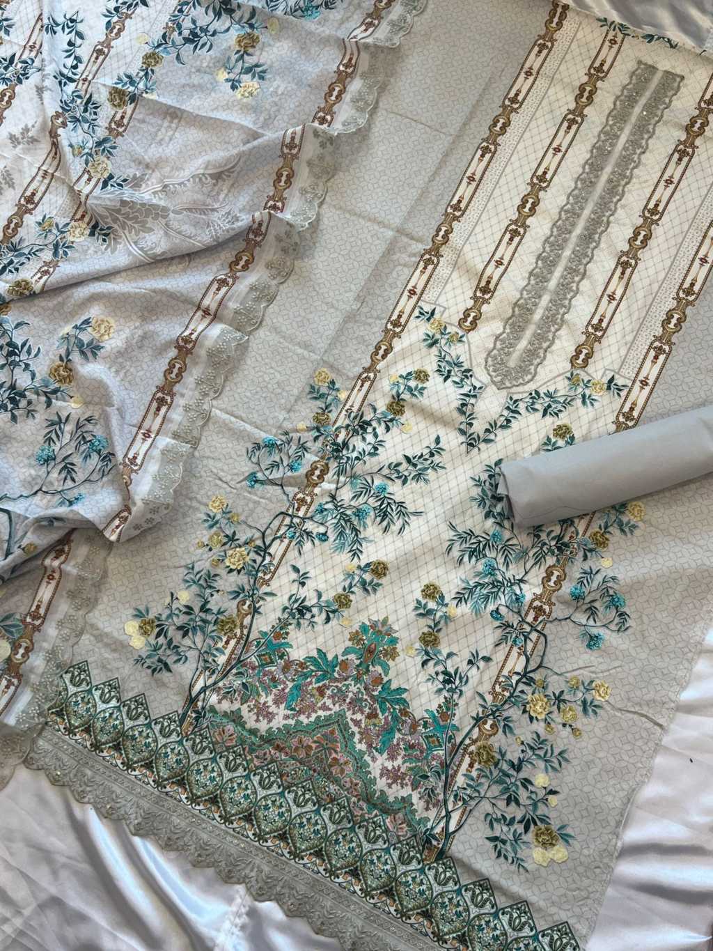 The Heritage Shop Binsaeed Cotton Salwar Suit Catalog 8 Pcs - Image 2