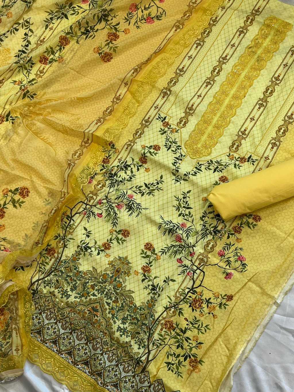 The Heritage Shop Binsaeed Cotton Salwar Suit Catalog 8 Pcs - Image 3