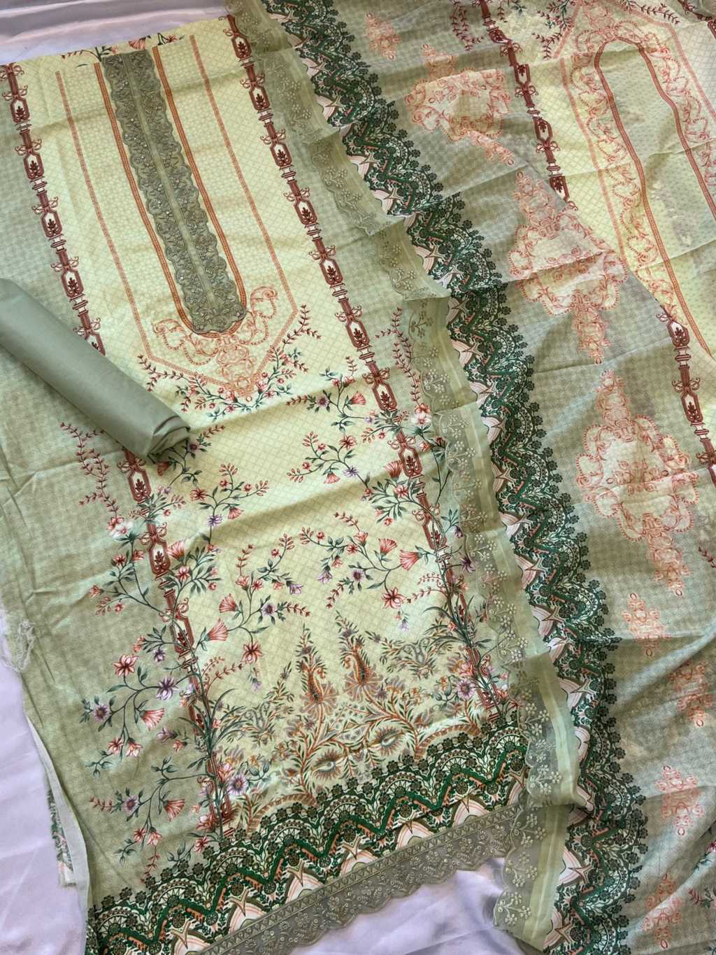 The Heritage Shop Binsaeed Cotton Salwar Suit Catalog 8 Pcs - Image 4