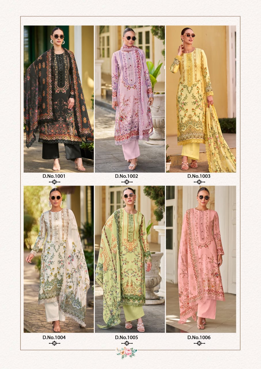 The Heritage Shop Binsaeed Cotton Salwar Suit Catalog 8 Pcs - Image 10