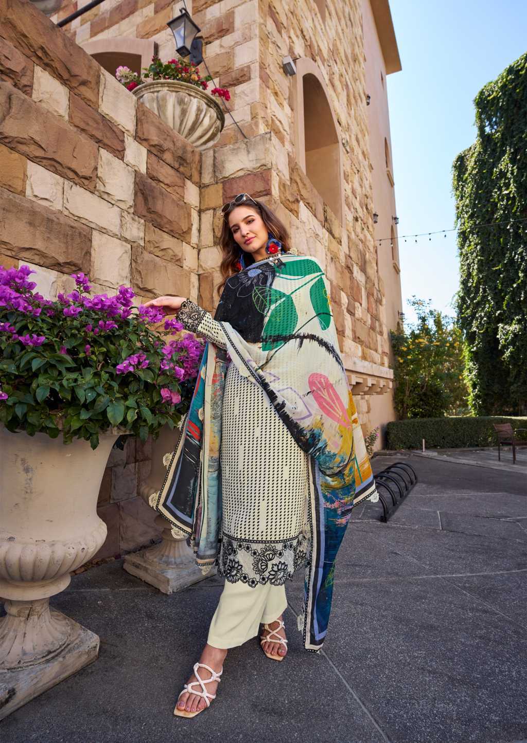 The Heritage Shop Maham Satin Salwar Suit Catalog 6 Pcs - Image 2