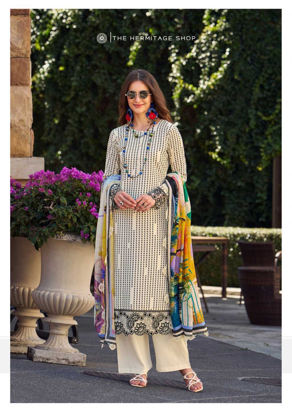 The Heritage Shop Maham Satin Salwar Suit Catalog 6 Pcs - Image 15