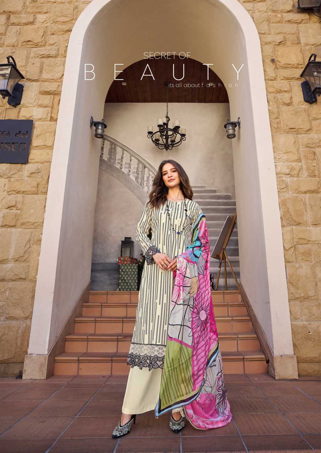 The Heritage Shop Maham Satin Salwar Suit Catalog 6 Pcs - Image 5