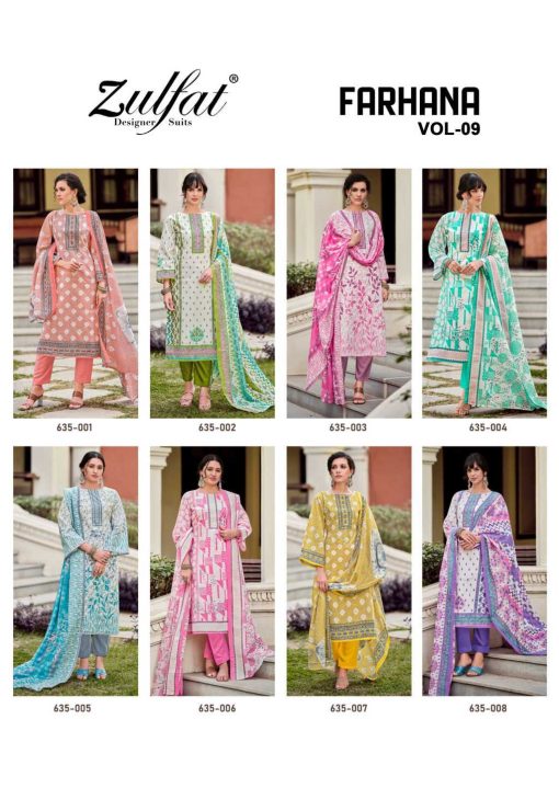 Zulfat Farhana Vol 9 by Belliza Cotton Salwar Suit Catalog 8 Pcs 12 510x719 - Zulfat Farhana Vol 9 by Belliza Cotton Salwar Suit Catalog 8 Pcs