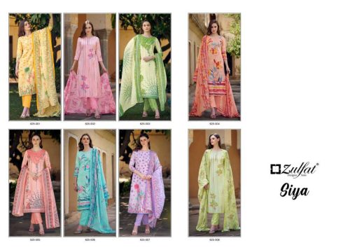 Zulfat Siya by Belliza Cotton Salwar Suit Catalog 8 Pcs 12 510x357 - Zulfat Siya by Belliza Cotton Salwar Suit Catalog 8 Pcs