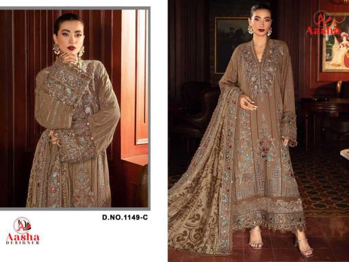 Aasha DN 1149 A D Rayon Salwar Suit Catalog 4 Pcs 3 510x383 - Aasha DN 1149 A-D Rayon Salwar Suit Catalog 4 Pcs