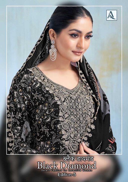 Alok Black Diamond Vol 5 Rayon Salwar Suit Catalog 6 Pcs 1 510x725 - Alok Black Diamond Vol 5 Rayon Salwar Suit Catalog 6 Pcs