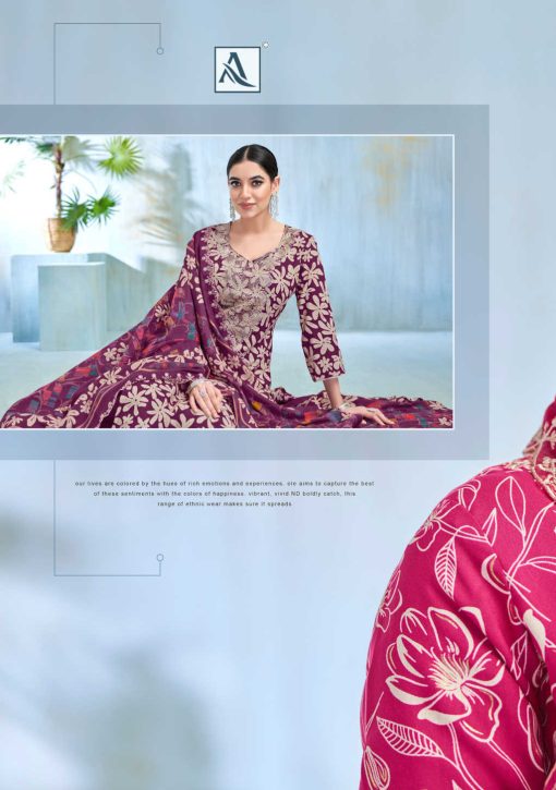 Alok Black Diamond Vol 5 Rayon Salwar Suit Catalog 6 Pcs 2 510x725 - Alok Black Diamond Vol 5 Rayon Salwar Suit Catalog 6 Pcs